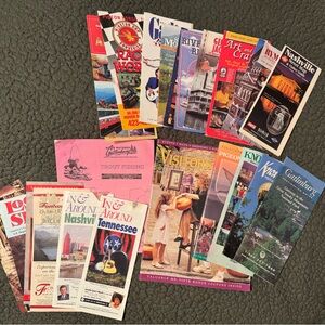 Vintage Tennessee Travel Brochures